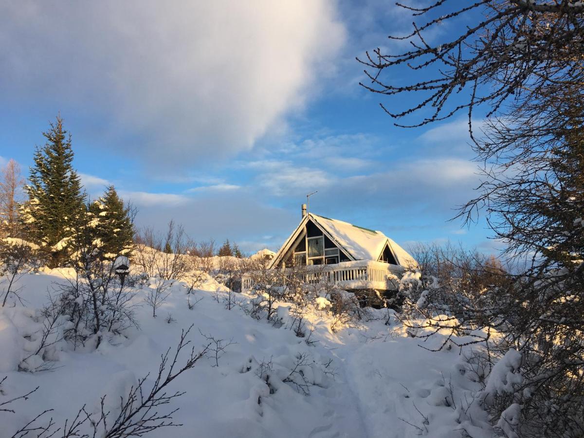 Bjoerk - A Cozy Hilltop Cottage - Great Location! Blaskogabyggd Экстерьер фото