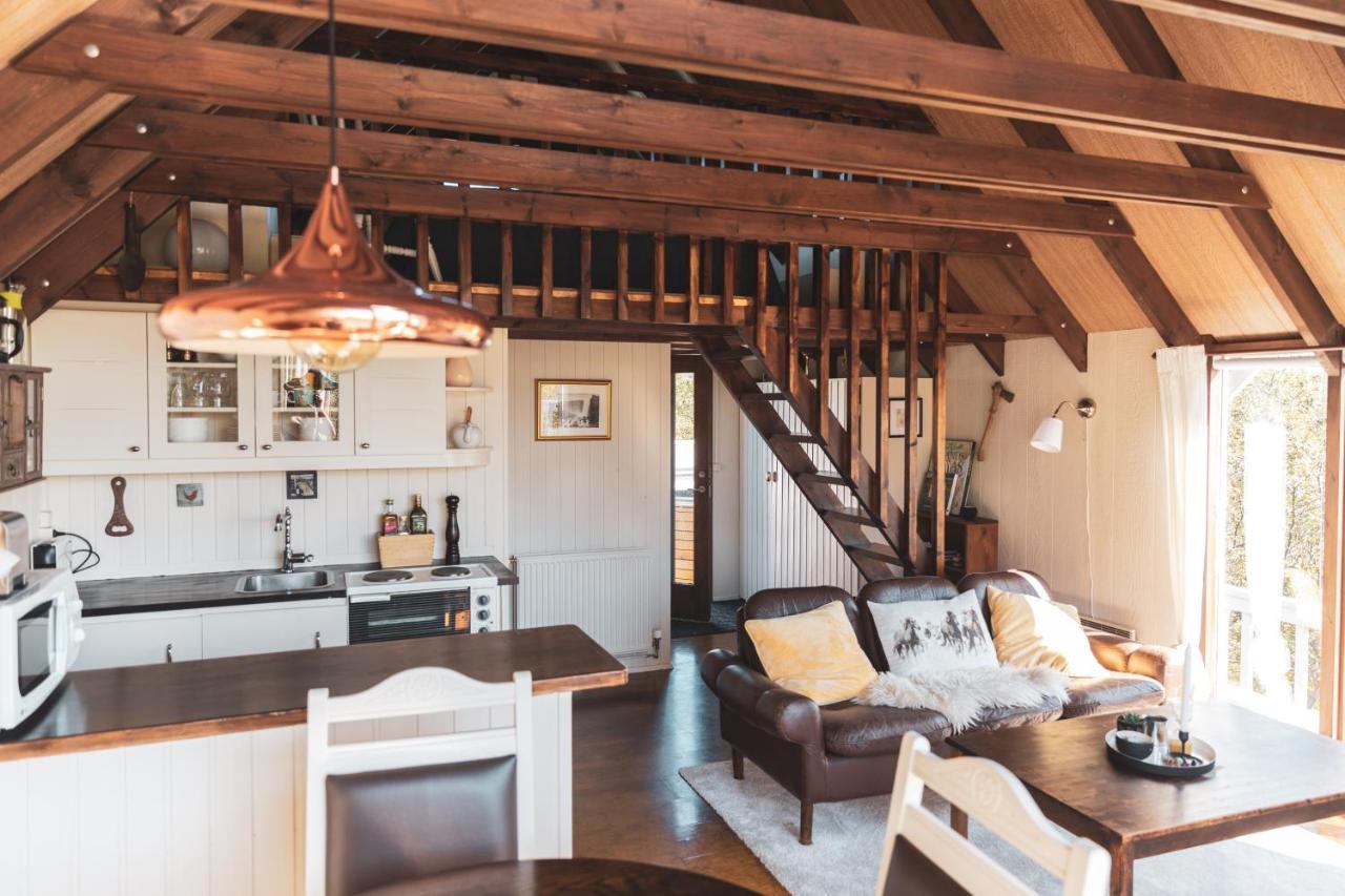 Bjoerk - A Cozy Hilltop Cottage - Great Location! Blaskogabyggd Экстерьер фото